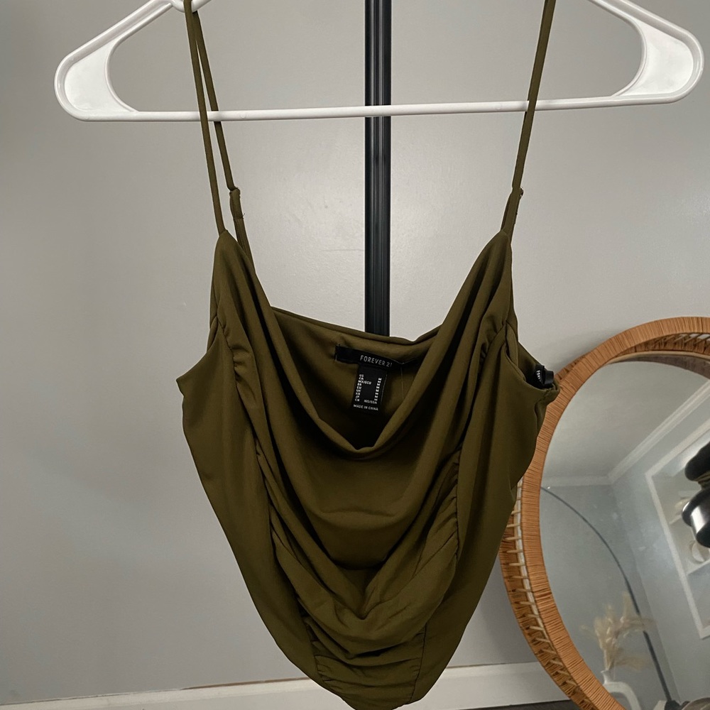 Forever 21 Corset Crop Top